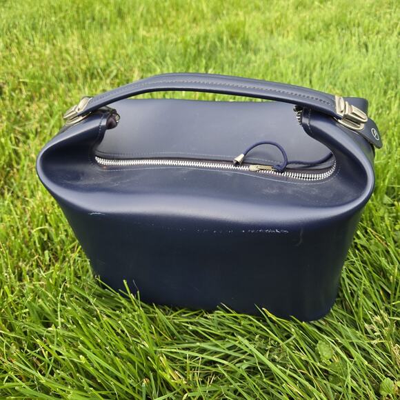 vintage lufthansa Travel Makeup Toiletry Bag By By Publicite Serdan - Picture 1 of 7